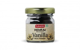 Puramio Vanilla Bean Powder   Plastic Jar  10 grams